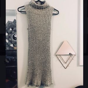 Knit& fitted mini dress